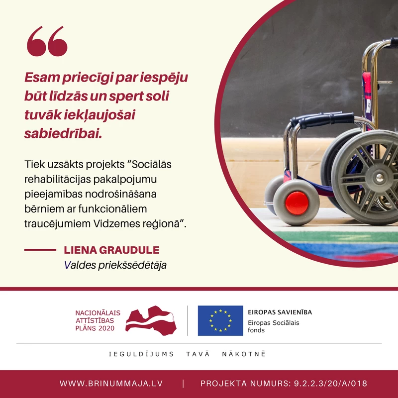 Soli tuvāk iekļaujošai sabiedrībai